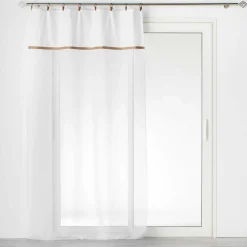 Voilage œillets (140 x 240 cm) Leana Blanc