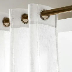 Voilage œillets (180 x 240 cm) Léontine Blanc