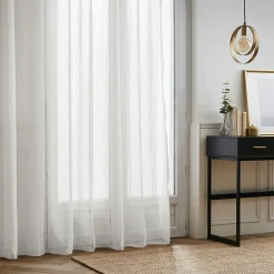 Voilage œillets (280 x 240 cm) Léontine Blanc