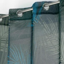 Voilage œillets (140 x 240 cm) Malyssa Bleu