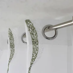 Voilage œillets (140 x 240 cm) Matisse Vert olive