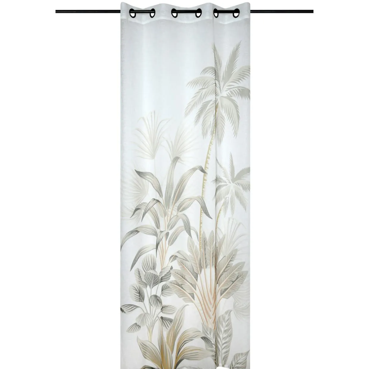 Voilage œillets (140 x 260 cm) Nehora Beige