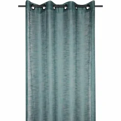 Voilage œillets (135 x 260 cm) Ontario Vert canard