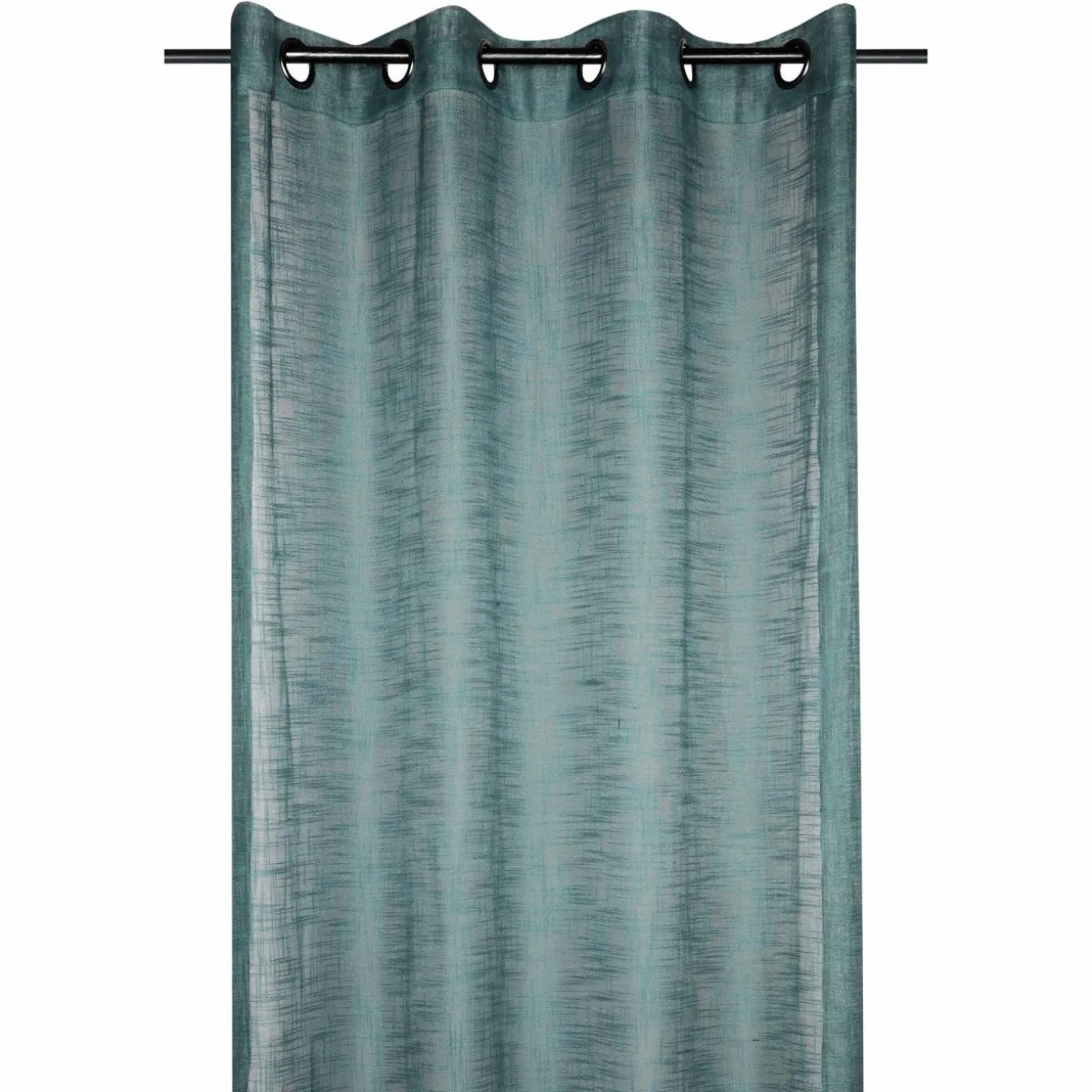 Voilage œillets (135 x 260 cm) Ontario Vert canard