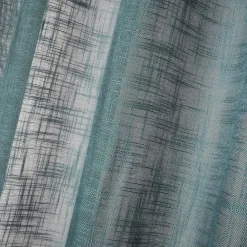 Voilage œillets (135 x 260 cm) Ontario Vert canard