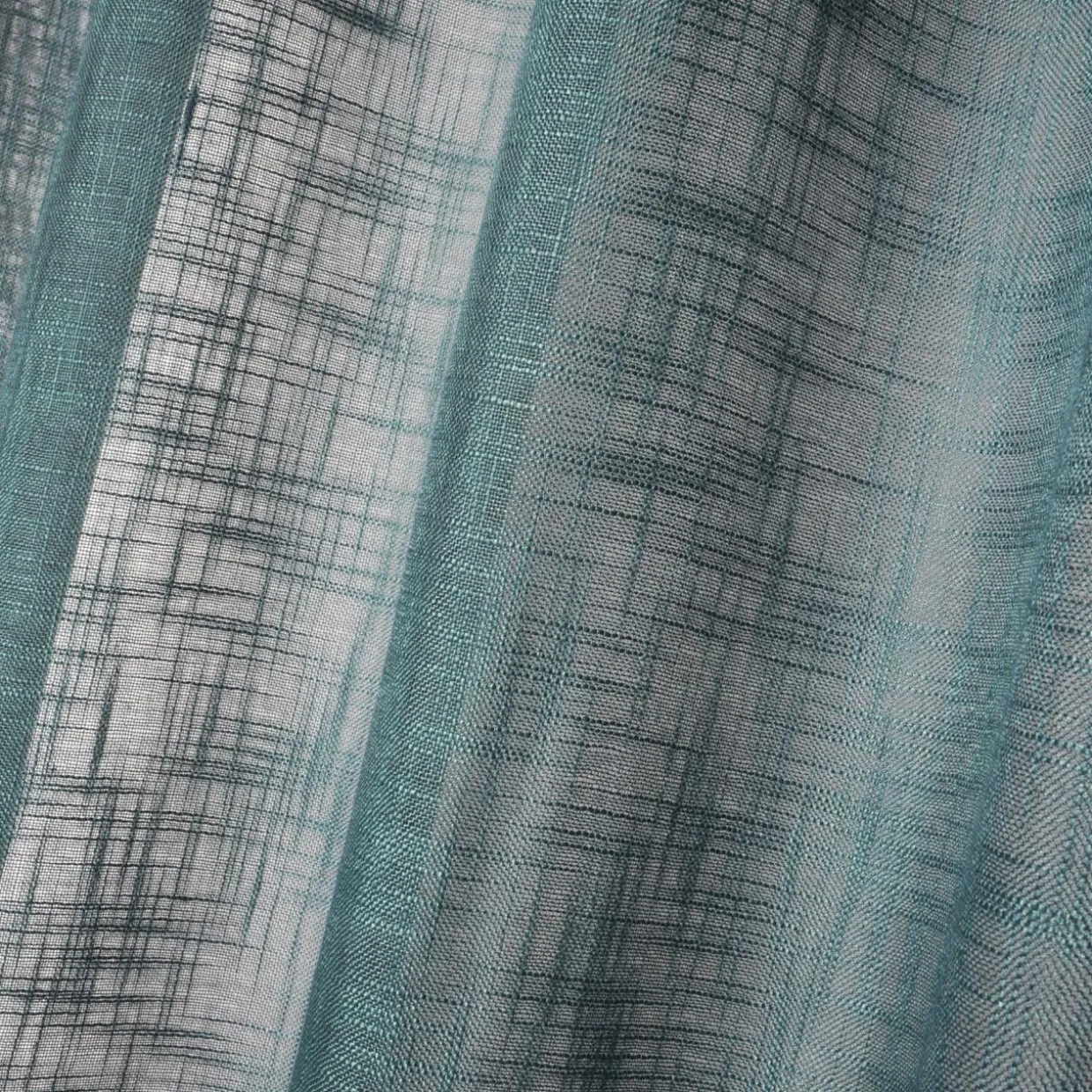 Voilage œillets (135 x 260 cm) Ontario Vert canard