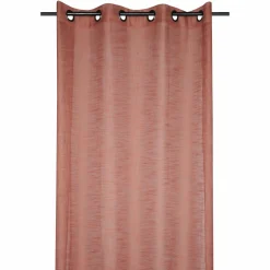 Voilage œillets (135 x 260 cm) Ontario Terracotta