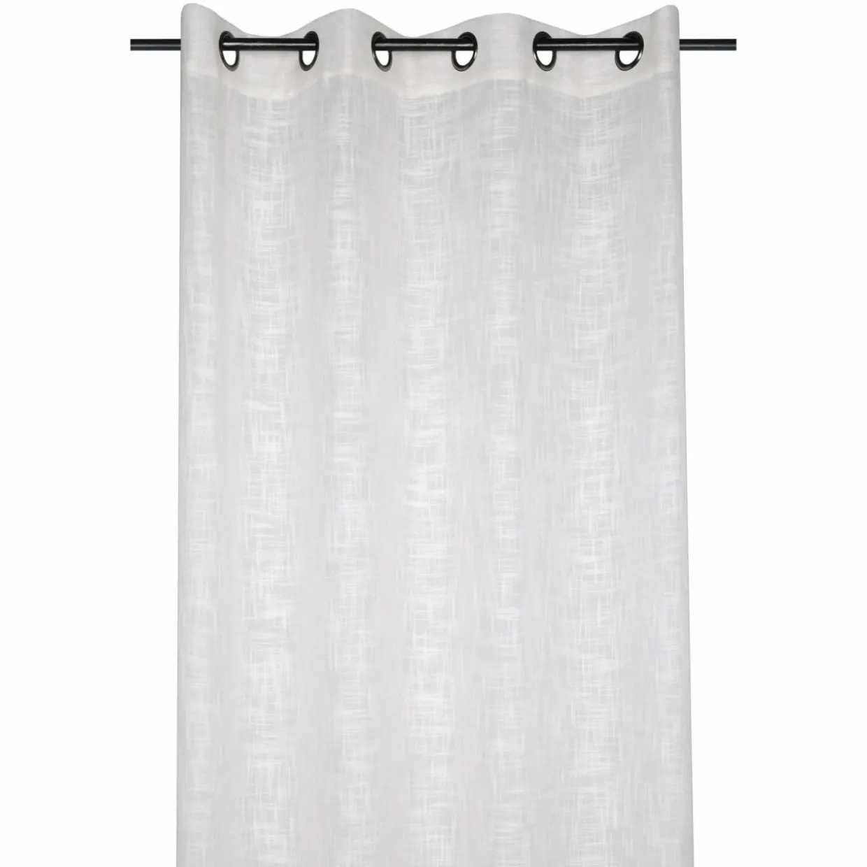 Voilage œillets (135 x 260 cm) Ontario Blanc