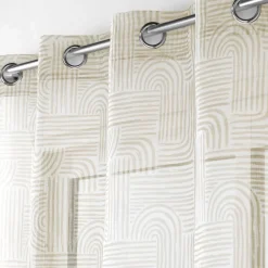 Voilage œillets (140 x 240 cm) Pandore Blanc