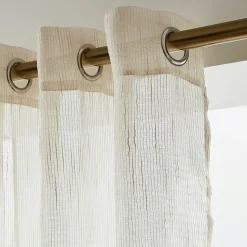 Voilage œillets (140 x 280 cm) Raphaël Beige