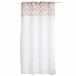 Voilage œillets (140 x 240 cm) Rosa Marron