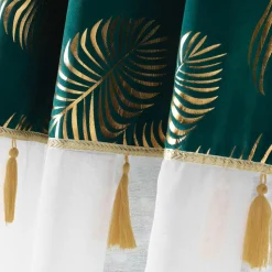 Voilage œillets (140 x 240 cm) Sabaly Or