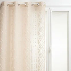 Voilage œillets (140 x 240 cm) Salma Beige