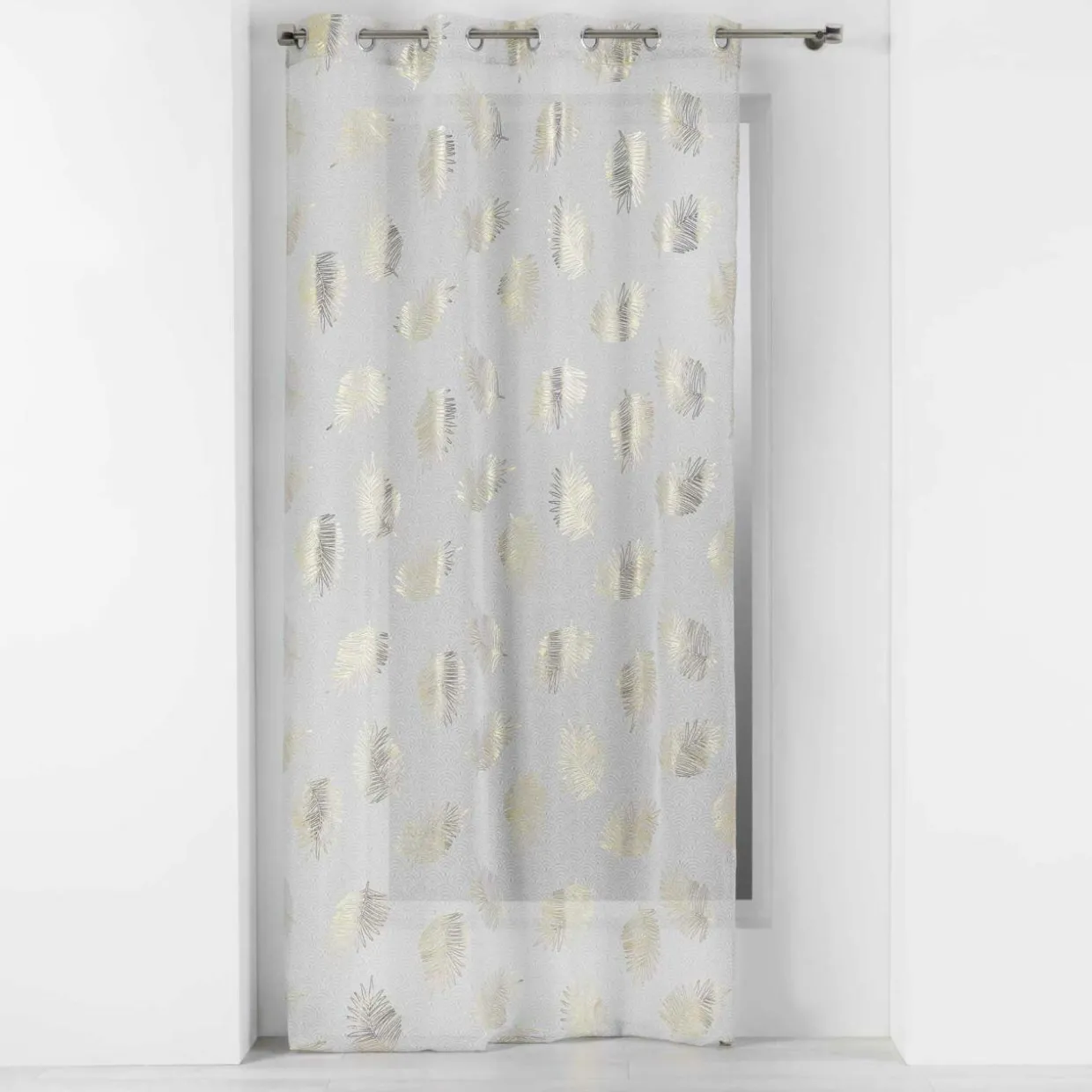 Voilage œillets (140 x 240 cm) Sunny Gold Or