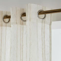 Voilage œillets (280 x 240 cm) Théo Beige