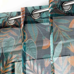 Voilage œillets (140 x 240 cm) Tilda Vert