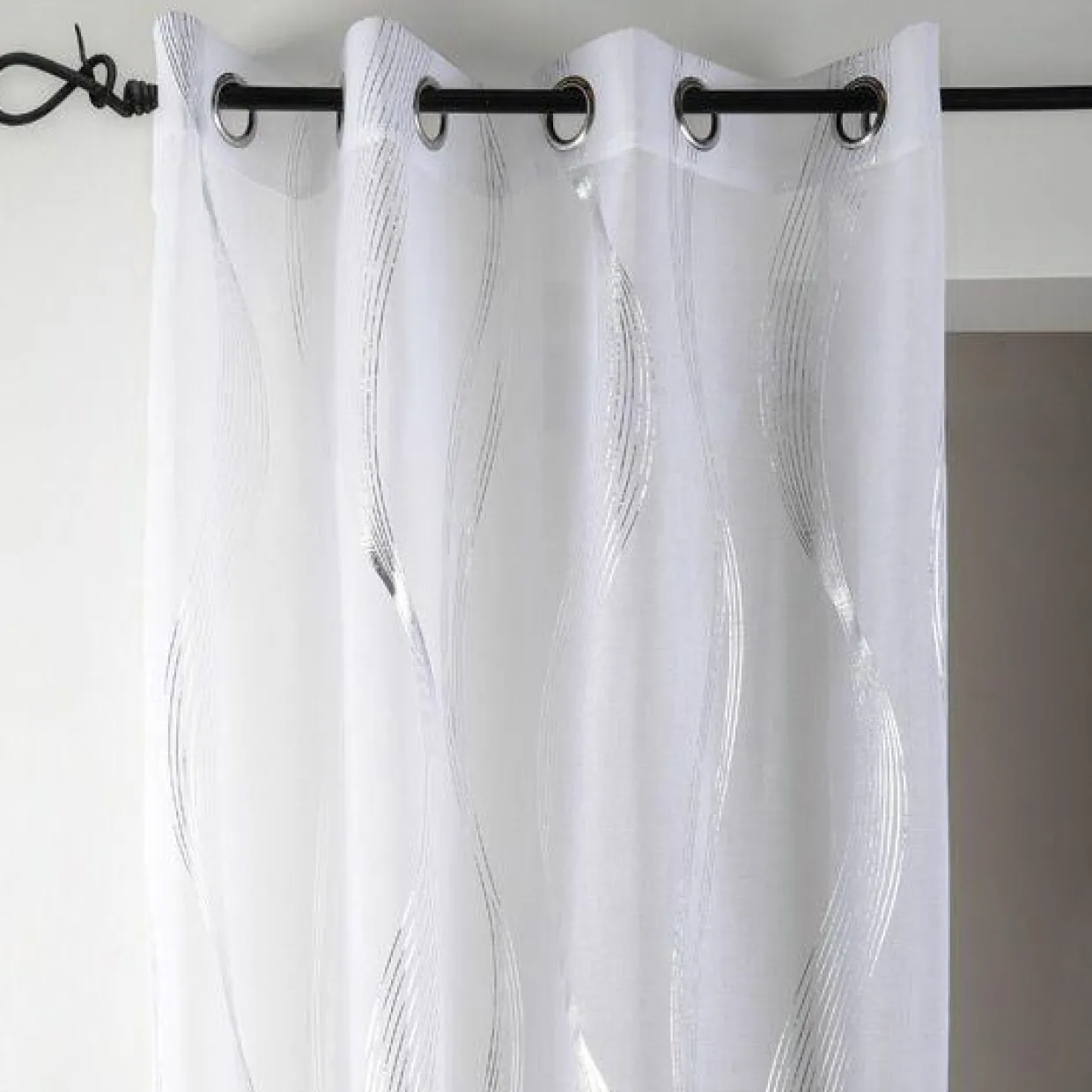 Voilage œillets (135 x H240 cm) Essaouira Blanc