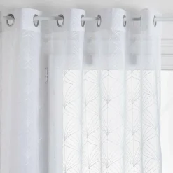 Voilage oeillets (140 x 240 cm) Mia Blanc